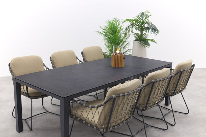 Taste Prego|Chaneo tuinset - 220x100 cm. - 7-delig