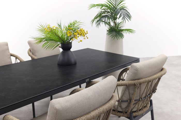 VDG Julia|Chaneo tuinset - 180x90 cm. - 5-delig