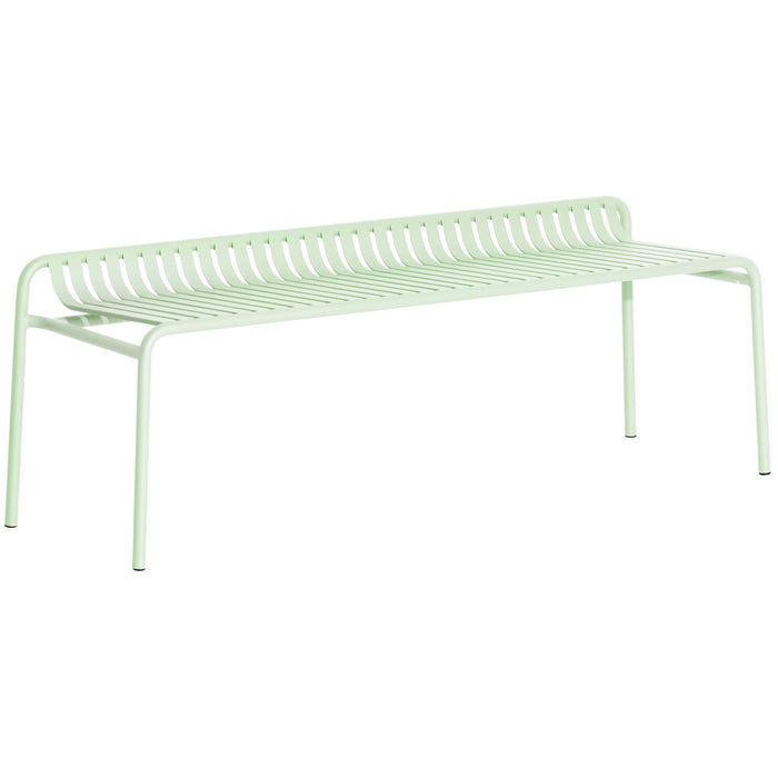 Petite Friture Week-end tuinbank zonder rugleuning Ivory