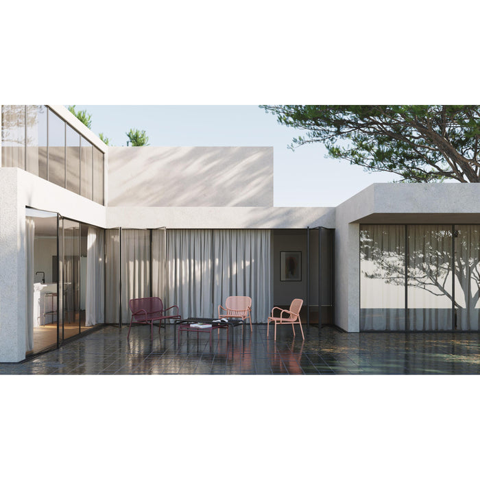 Petite Friture Week-end tuinbank 2-zits Pearl Grey