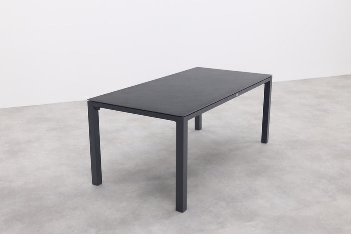 ProLoisirs Chaneo tuintafel - 180x90 cm. - Antraciet