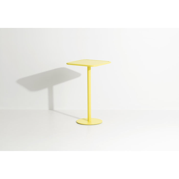 Petite Friture Week-end bistrotafel 60x60 H105 Pearl Grey