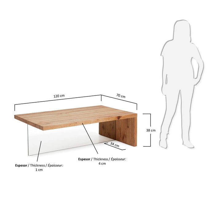 Kave Home - Tulsi salontafel 120 x 70 cm