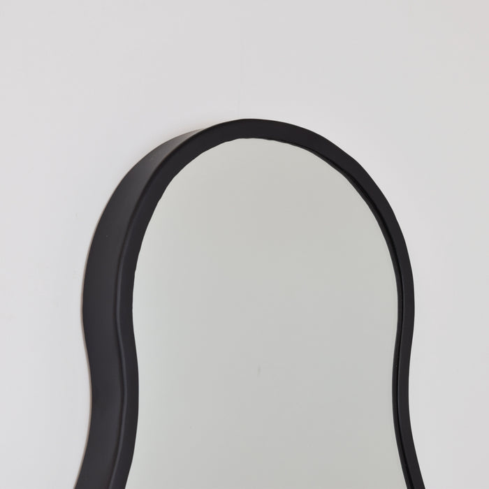LOFT42 Spiegel Origa - Organische vorm - Metaal - Zwart - 70x40