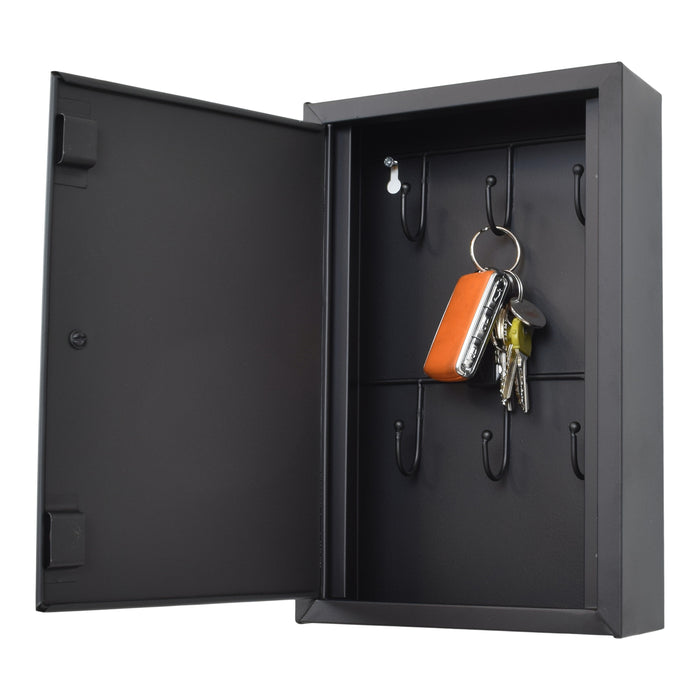 LOFT42 Cabi Sleutelkastje - Metaal - Mat Zwart - 30x20x6,5