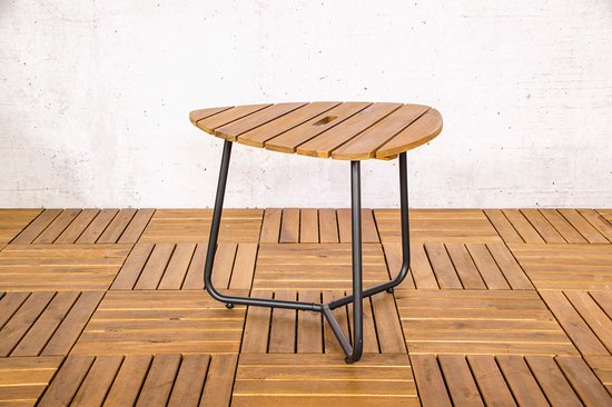 Sens-Line - Tommy bijzettafel tuin - 48x48x38,5 - Acacia FSC 100%