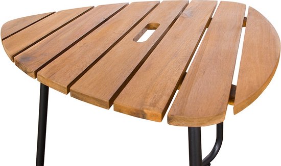 Sens-Line - Tommy bijzettafel tuin - 48x48x38,5 - Acacia FSC 100%