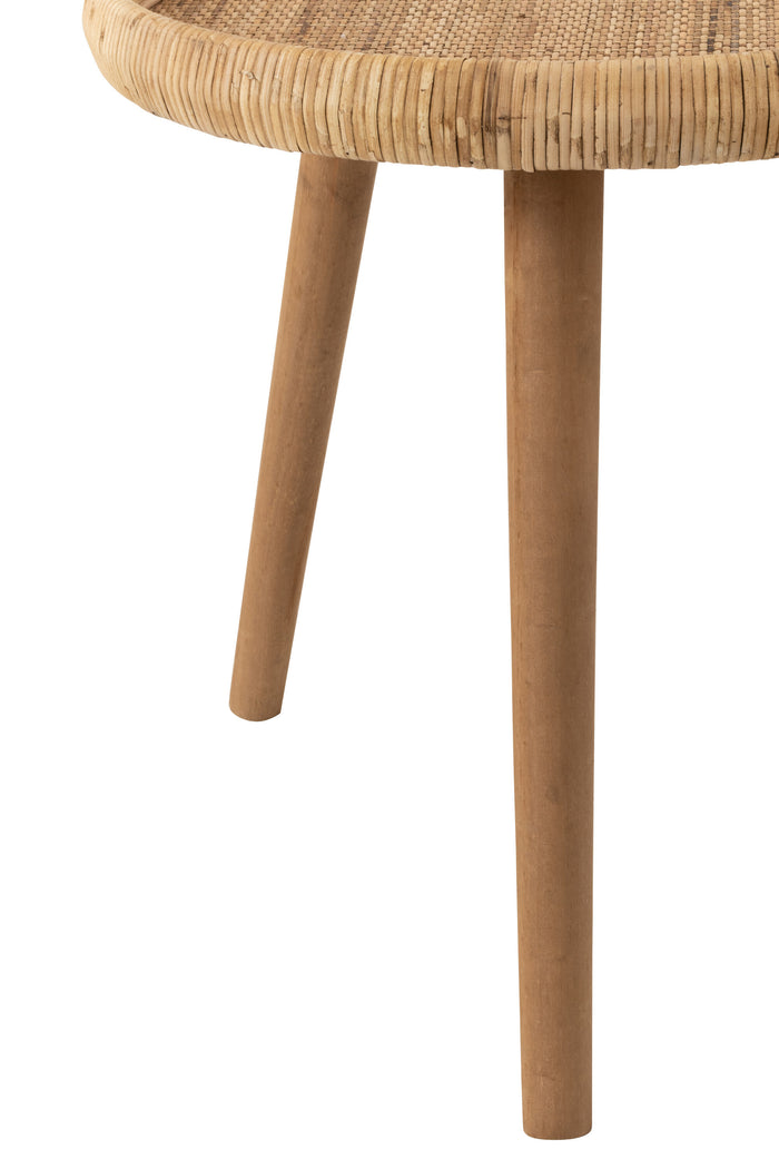 J-Line zetel Teddy Bouclé - velvet - wit