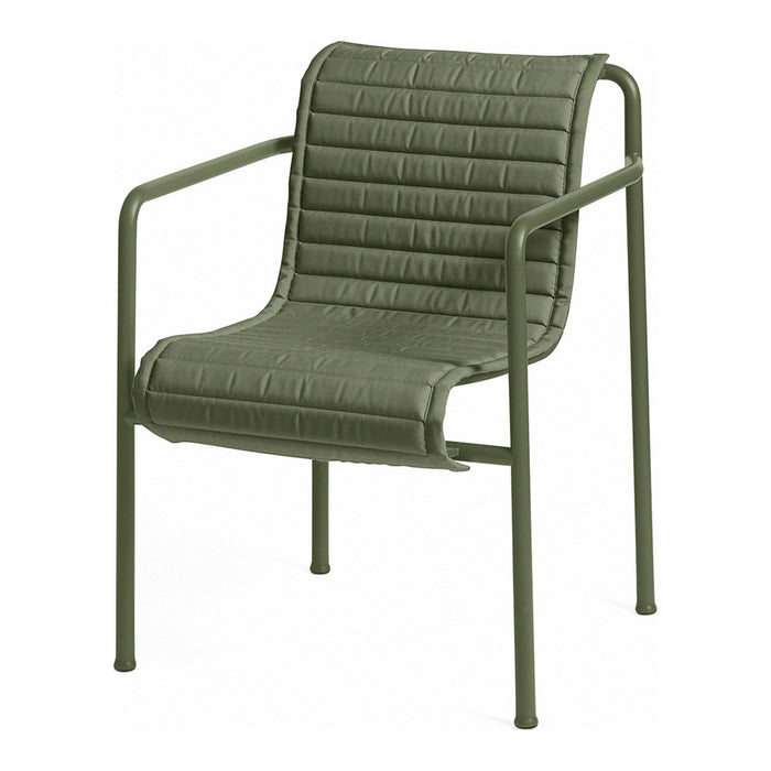 HAY Palissade Quilted Kussen voor Tuinstoel - Olijfgroen