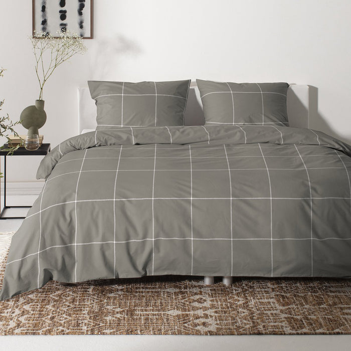 Cinderella Robyn Dekbedovertrek 240 x 200/220 cm - Taupe