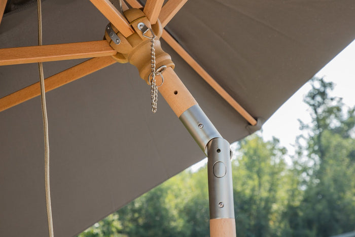 Nest outdoor Edit verstelbare parasol grijs - Ø 2,5 meter