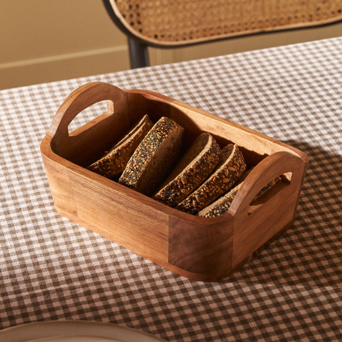 Kave Home - Gruma dienblad van massief acaciahout