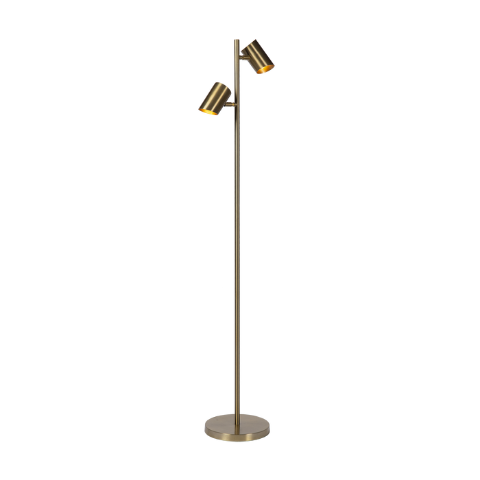 Atmooz Vloerlamp Kisoro Brons - Industriele Staande Lamp