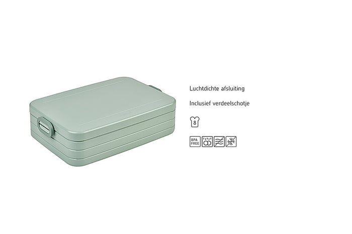 Lunchbox Take a Break large - Nordic black