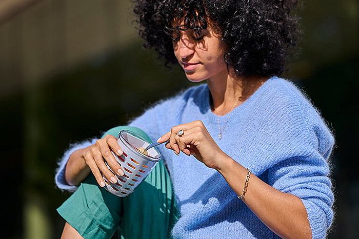 Fruit-& Veggie pot Ellipse - Nordic black