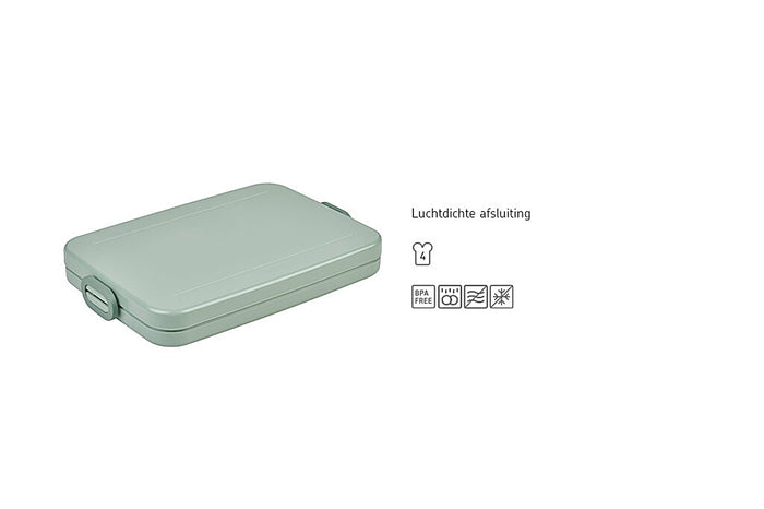 Lunchbox Take a Break flat - Nordic sage