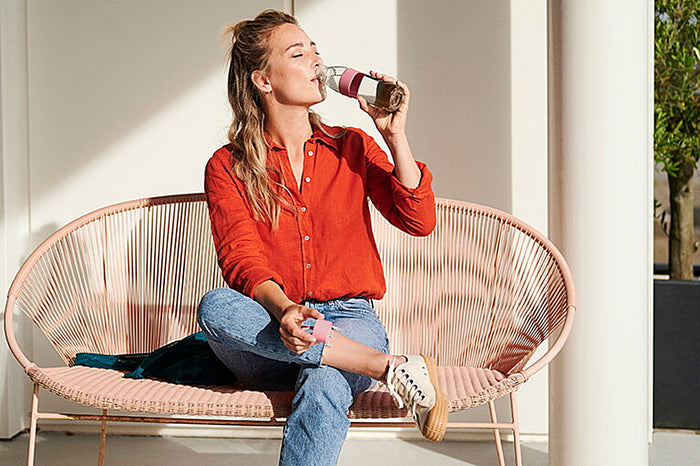 Waterfles Ellipse 700 ml - Vivid blue