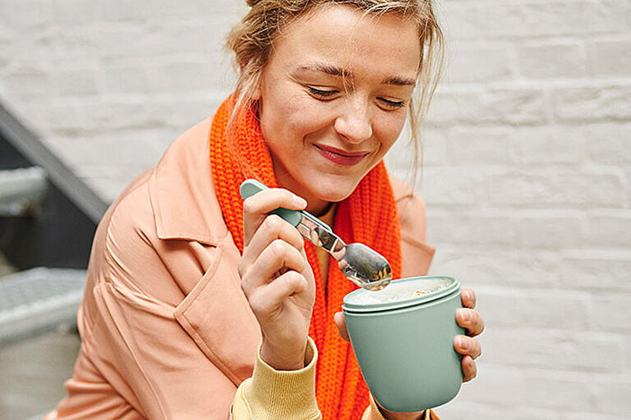 Vouwlepel Ellipse - Nordic sage