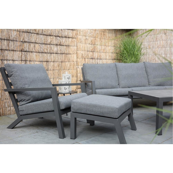 Lesli Living Down Town voetenbank | antraciet