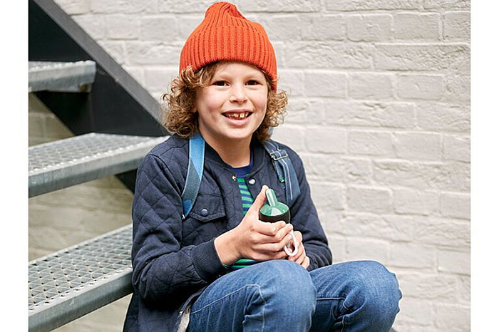 Isoleerfles flip-up Campus 350 ml - Sailors bay