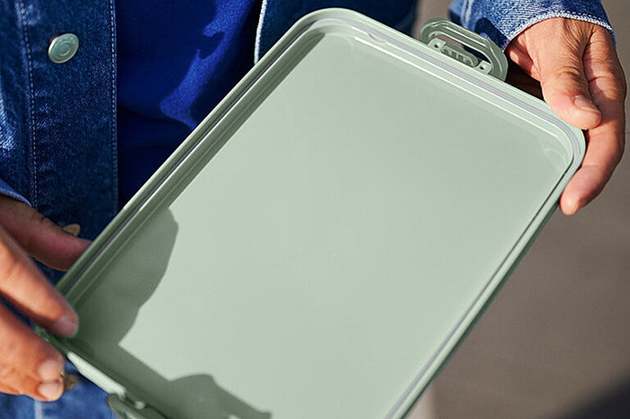 Bento lunchbox Take a Break large - Vivid mauve