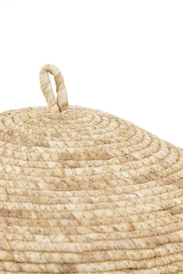 Light&living Mand S|3 met deksel max Ø36x42 cm MANGALA perzik