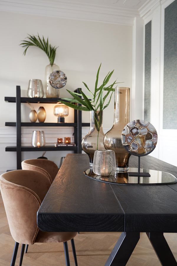 Light & Living Light&living Plateau 70x60,5x1 cm VIDU smoke glas