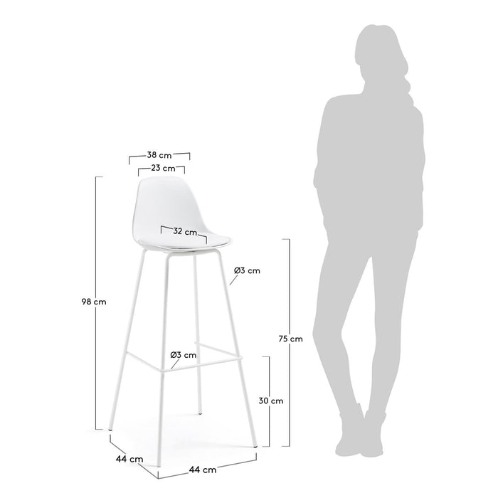 Kave Home Lysna Barkruk