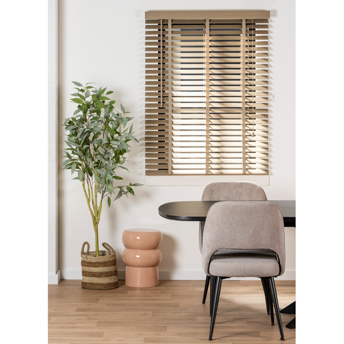 Jaloezie Hout Xx Cm - Taupe - Hout - 220x180x5cm (BxHxD)