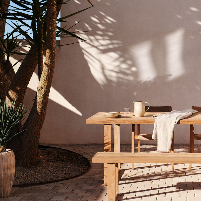 Kave Home - Banyoles keramische kan in bruin