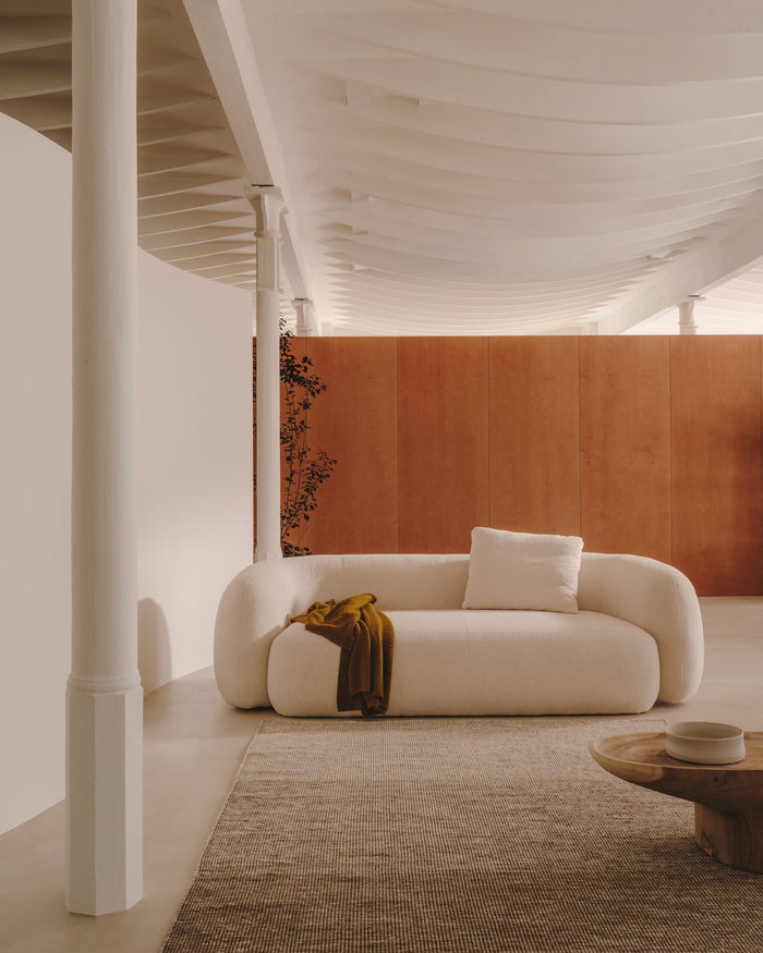 Kave Home - Zwarte Mesut-vaas van terracotta 38,5 cm