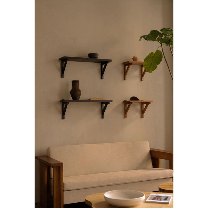 Frama Bracket wandplank large 70 warm bruin