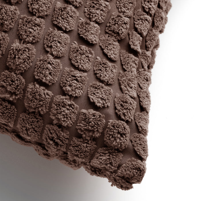 Dutch Decor sierkussen Rome - 45x45 cm Chocolate Martini