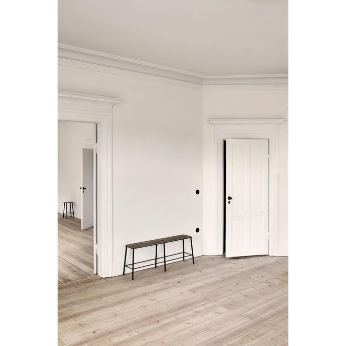 Frama Adam eetbank 120 eiken|zwart