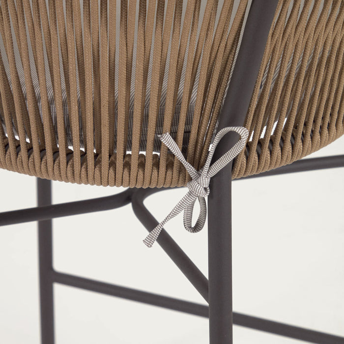 Kave Home - Yanet touwkruk in beige 80 cm hoog