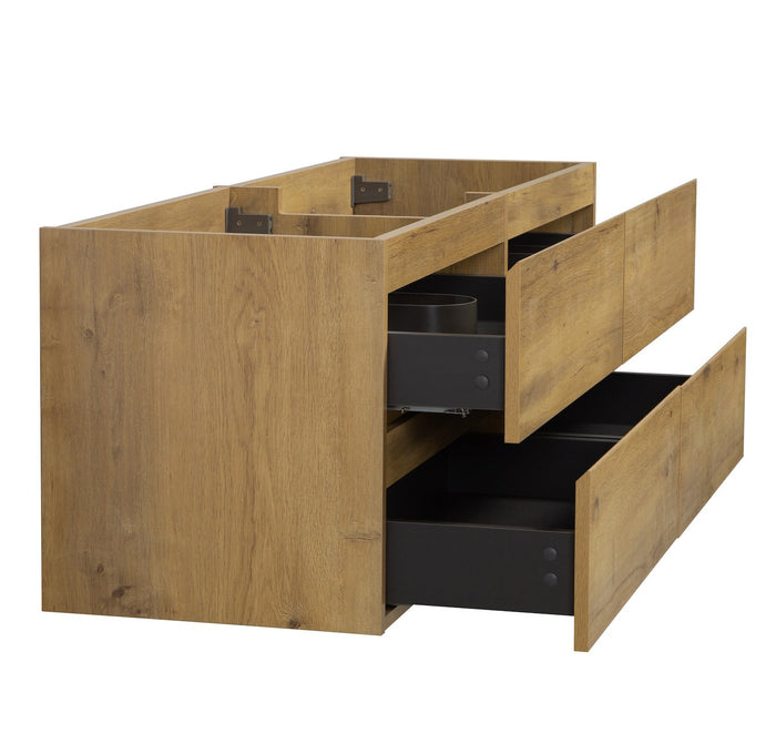 Badplaats Wastafelkast Angela 140 x 48 cm - Eiken