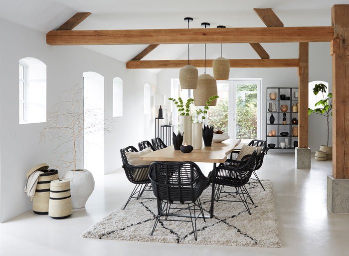 Light & Living Light&living Vloerkleed 300x200 cm XAMURI naturel-zwart