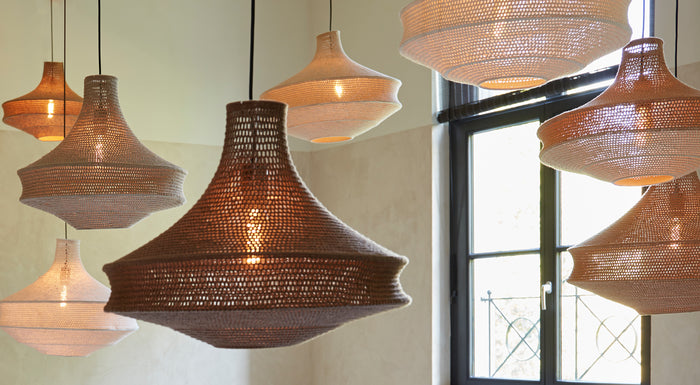 Light & Living - Lampenkap VIGGO - Ø50x40cm - Wit