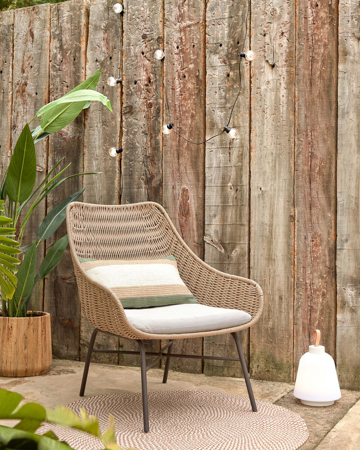 Kave Home - Abeli beige touw stoel