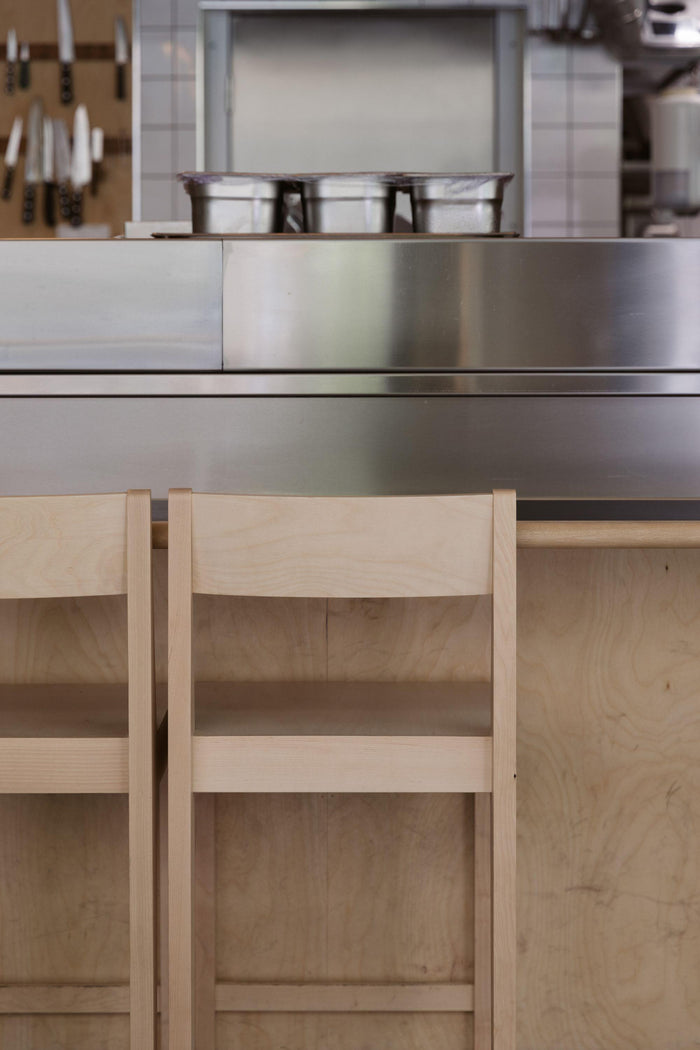 Frama 01 barkruk H65 warm bruin