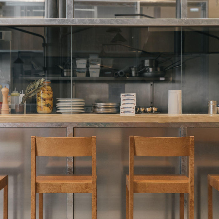 Frama 01 barkruk H76 donker bruin