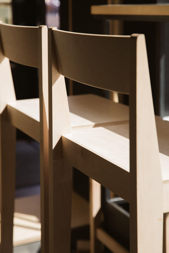 Frama 01 barkruk H65 donker bruin