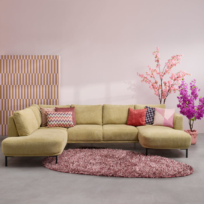 Vloerkleed 240x163 Bodhi - Rood - Katoen