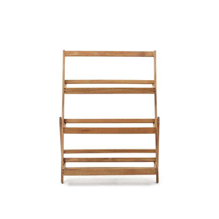 Kave Home - Victora tuinkast gemaakt van massief acaciahout, 70 x 85