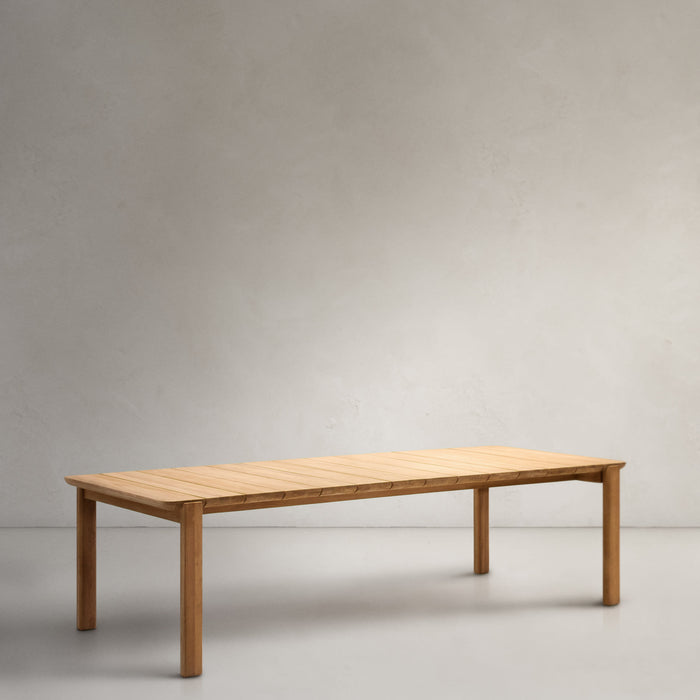 Kave Home - Tafel Icaro van FSC 100% massief teakhout 220 x 102 cm
