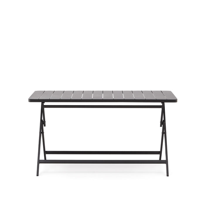 Kave Home - Torreta opvouwbare buitentafel van aluminium met