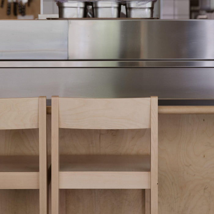 Frama 01 barkruk H65 donker bruin