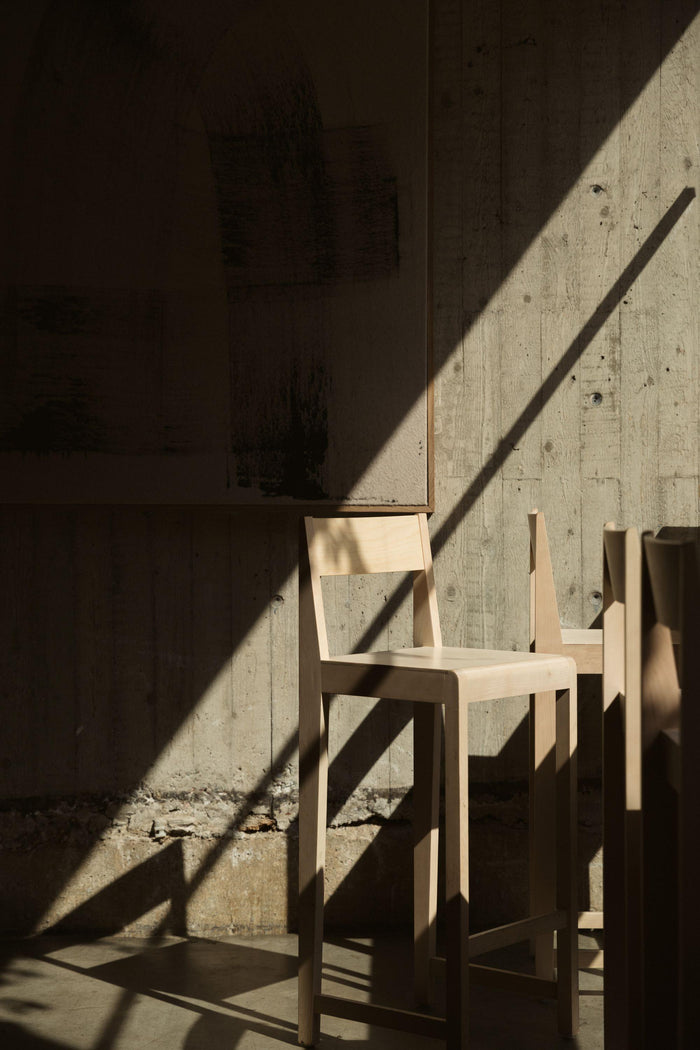 Frama 01 barkruk H65 donker bruin