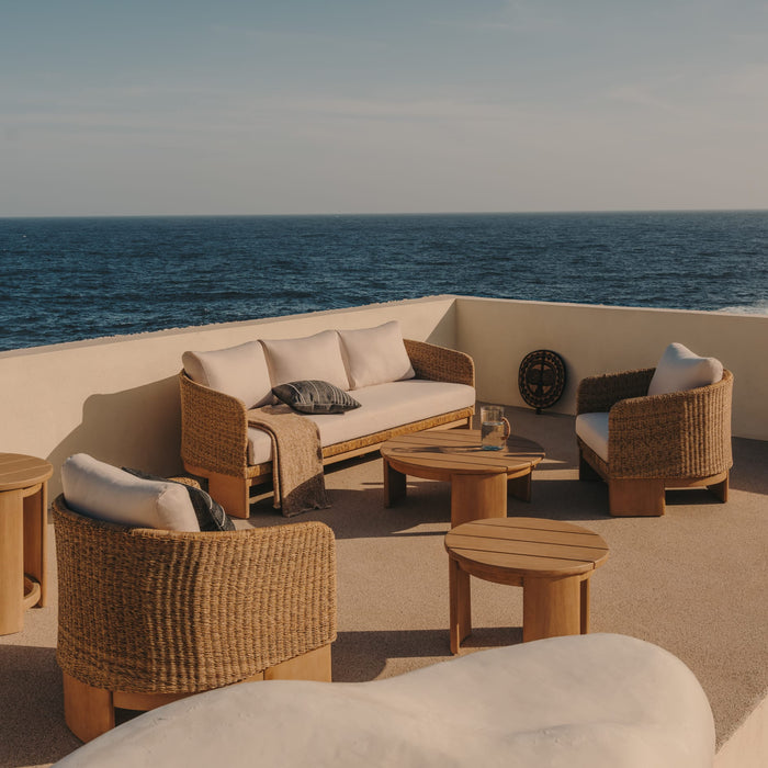 Kave Home - Salontafel Xoriguer van FSC 100% massief eucalyptushout