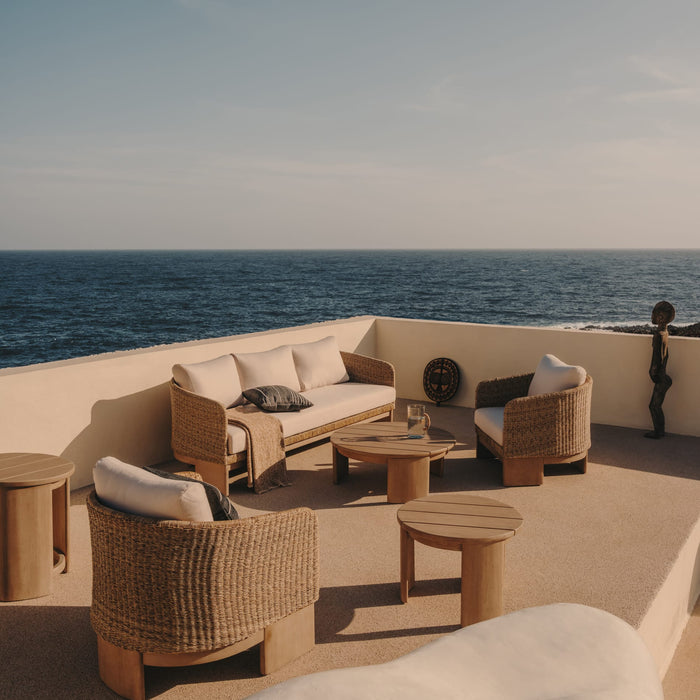 Kave Home - Salontafel Xoriguer van FSC 100% massief eucalyptushout